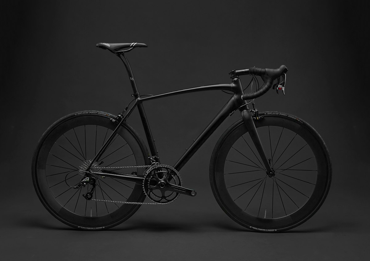 Vélo de route, cadre carbone