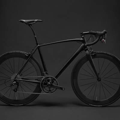 Vélo de route, cadre carbone