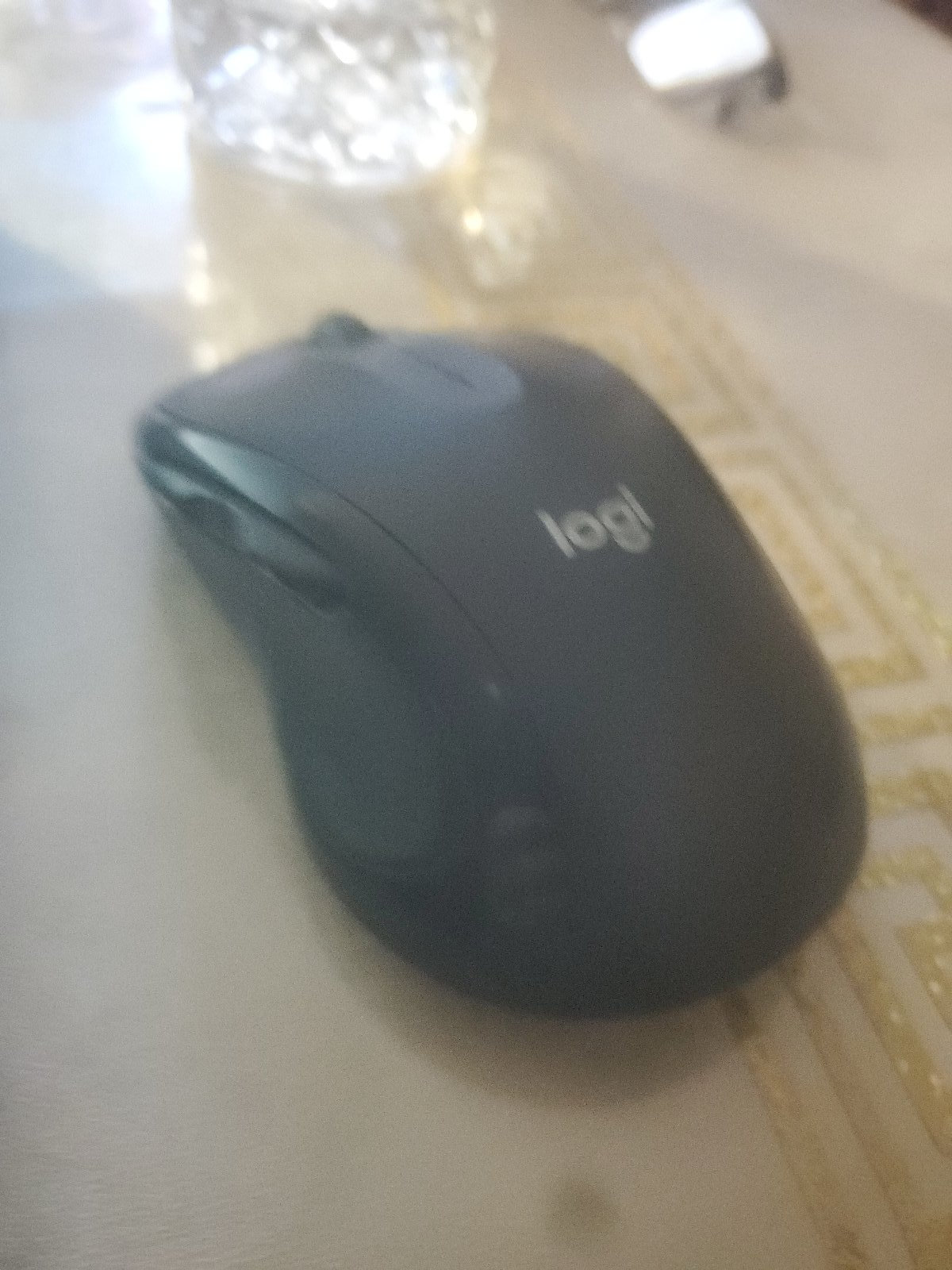 Souris sans fil Logitech noire